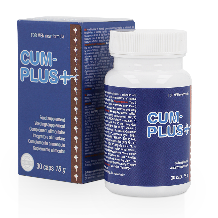Cum Plus – Food supplement for sperm quality and male well-being